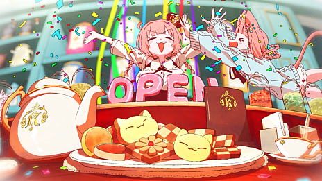 画像ギャラリー No.001のサムネイル画像 / ケモミミがあたり前に存在する世界で喫茶店を営む「けものティータイム」，デモ版配信開始