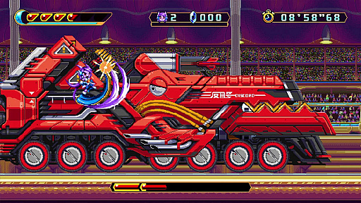 画像ギャラリー No.007のサムネイル画像 / “音速”スタイルのハイスピードアクション「Freedom Planet 2」，4月4日にSwitch版を国内リリース。海外ではPS5/4版やXbox版も