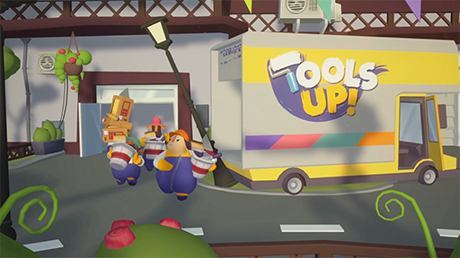 画像ギャラリー No.004のサムネイル画像 / プレイヤー同士で邪魔もできるドタバタリフォームゲーム「Tools Up! Ultimate Edition」2月1日に発売。PvPモードも収録