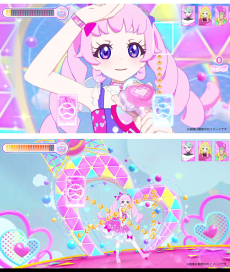 画像ギャラリー No.009のサムネイル画像 / カードでリズムゲームが楽しめるアーケードゲーム「ひみつのアイプリ」と，マイキャラ特化の「アイプリバース」，4月4日から順次稼動