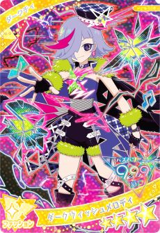 画像ギャラリー No.004のサムネイル画像 / 「ひみつのアイプリ」,6だんを2月6日に開始。ダークチィとダークカルテットスターのアイプリカードが登場