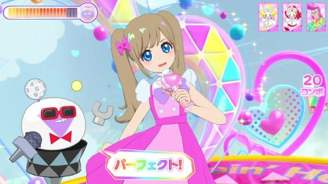 画像ギャラリー No.011のサムネイル画像 / 「アイプリバース」，4月4日稼動の1だんで「プリティーリズム・オーロラドリーム」のあいら，りずむ，みおんを実装