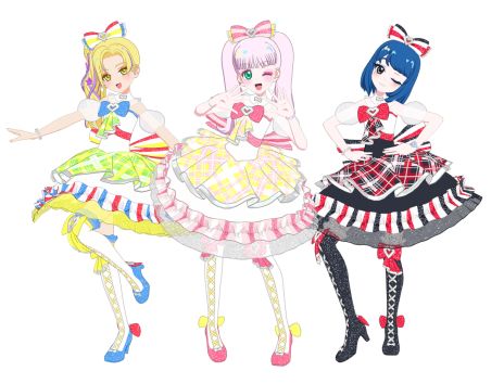 画像ギャラリー No.005のサムネイル画像 / 「アイプリバース」，2だんを6月6日に開始。10周年を記念して「プリパラ」のらぁら，みれぃ，そふぃの3人が登場