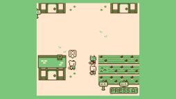 画像ギャラリー No.004のサムネイル画像 / ゲームボーイ風のグラフィックスで描いたADV「Marron's Day」，体験版をSteamで配信開始。小さな町を舞台に子うさぎの冒険が楽しめる
