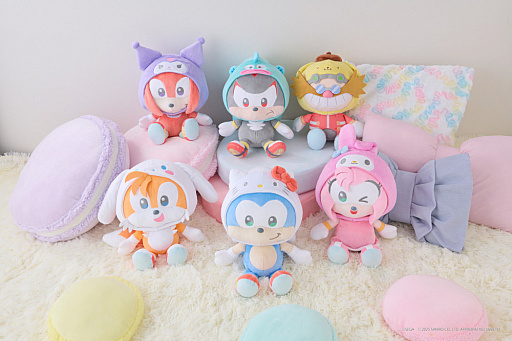 画像ギャラリー No.014のサムネイル画像 / 「SONIC & FRIENDS」がサンリオキャラクターズとコラボ。セガストア トウキョーで先行販売を開始。公式サイトもオープン