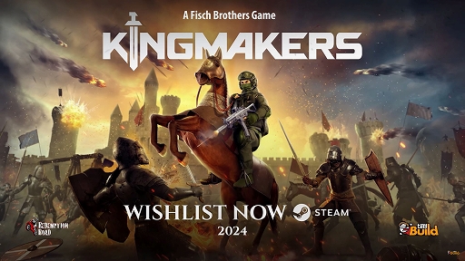 画像ギャラリー No.002のサムネイル画像 / タイムスリップ歴史改変ストラテジー「Kingmakers」の最新トレイラーが公開に。中世の戦場を現代兵器で荒らし回る！