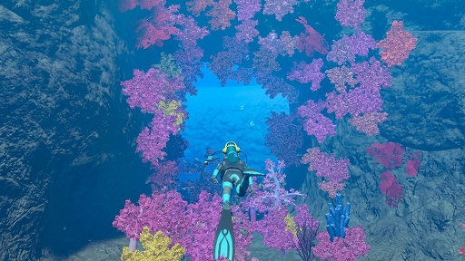 画像ギャラリー No.004のサムネイル画像 / 「FOREVER BLUE LUMINOUS」，遭遇する生き物や，みんなでダイビングの様子などを確認できる紹介映像を公開。2種類のCM映像も