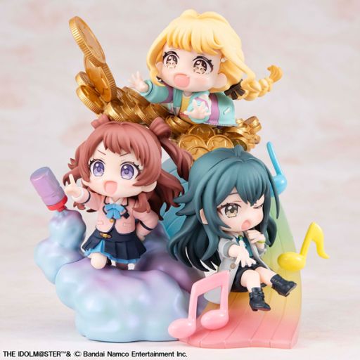 画像ギャラリー No.001のサムネイル画像 / フィギュア「FigUnity 学園アイドルマスター」，12月下旬に発売予定。花海咲季，月村手毬，藤田ことねの3人がまとめて可愛く立体化