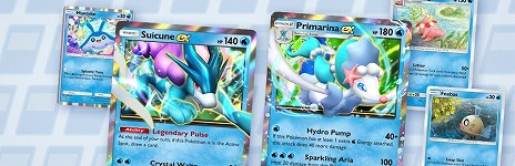 画像ギャラリー No.017のサムネイル画像 / 「ポケポケ」，新テーマ拡張パック「未知なる水域」を8月28日にリリース。3匹の伝説のポケモンなど，ジョウト地方のポケモンが多数収録