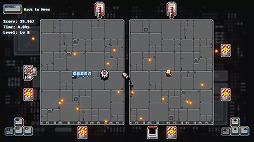 画像ギャラリー No.006のサムネイル画像 / WASDとカーソルキーで2機を1人で同時操作する弾幕回避ゲーム「13 Seconds」，本日Steamでリリース予定