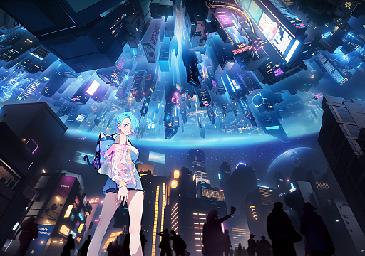画像ギャラリー No.001のサムネイル画像 / 現実とリンクしたサイバーパンク風の3D世界が描かれるWeb3位置情報ゲーム「L3E7」を紹介。ランドマークでボスと戦い，報酬を手に入れる【PR】