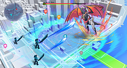 画像ギャラリー No.004のサムネイル画像 / 現実とリンクしたサイバーパンク風の3D世界が描かれるWeb3位置情報ゲーム「L3E7」を紹介。ランドマークでボスと戦い，報酬を手に入れる【PR】