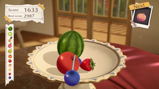 画像ギャラリー No.002のサムネイル画像 / お皿にフルーツを投げ入れていくPC版「フルーツマウンテン」，Steamで配信開始。リリース記念セールで4月1日まで10％オフ