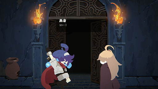 画像ギャラリー No.011のサムネイル画像 / ローグライト風ADV「勇者パーティはぜんめつしました。」，体験版を公開。詰みに陥ったパーティからひとりだけを選び，ダンジョンから脱出しよう