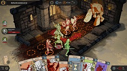 画像ギャラリー No.003のサムネイル画像 / デッキ構築型ストラテジーゲーム「Knights in Tight Spaces」Steamでリリース。3人編成のパーティで戦略的な戦いを楽しめる