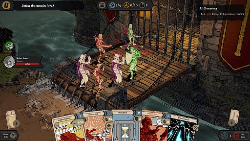 画像ギャラリー No.005のサムネイル画像 / デッキ構築型ストラテジーゲーム「Knights in Tight Spaces」Steamでリリース。3人編成のパーティで戦略的な戦いを楽しめる