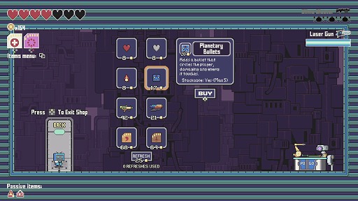 画像ギャラリー No.003のサムネイル画像 / 空飛ぶポゴスティック・ローグライク「Pogo Rogue」，Steamストアページを公開。多彩な武器とパワーアップを駆使して頂上を目指せ！