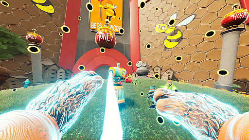 画像ギャラリー No.001のサムネイル画像 / “内なるクマ”を解き放つ弾幕系FPS「Bears In Space」リリース。Steamレビューは「非常に好評」