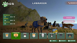 DOG RACING - LOVELY PET FRIENDS PAW