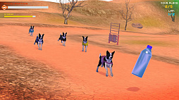 DOG RACING - LOVELY PET FRIENDS PAW