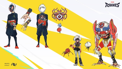 画像ギャラリー No.013のサムネイル画像 / 「Marvel Rivals」新ヒーロー「サイロック」は和風スタイルで参戦。開発チーム＆アーティストがデザインの裏側を語る