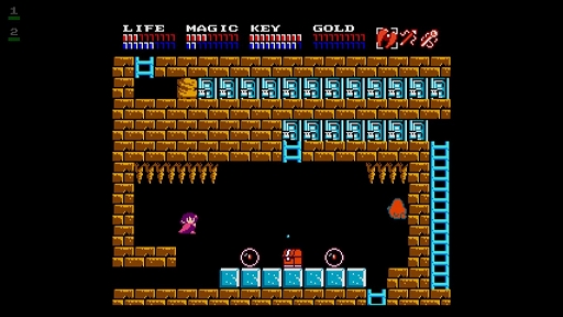 画像ギャラリー No.004のサムネイル画像 / 「EGGコンソール ドラゴンスレイヤーIV ドラスレファミリー MSX2」，4月11日配信決定。1987年に日本ファルコムから発売されたアクションRPG