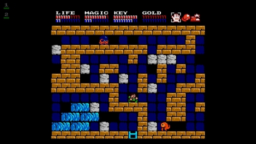 画像ギャラリー No.006のサムネイル画像 / 「EGGコンソール ドラゴンスレイヤーIV ドラスレファミリー MSX2」，4月11日配信決定。1987年に日本ファルコムから発売されたアクションRPG