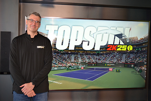 画像ギャラリー No.005のサムネイル画像 / テニスシム「TopSpin 2K25」体験会レポート＆インタビュー。13年ぶりのシリーズ最新作は，テニス好きのみならず，対戦ゲーム好きも楽しめる