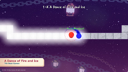 画像ギャラリー No.001のサムネイル画像 / リズムゲーム「A Dance of Fire and Ice」のNintendo Switch版，2024年秋に配信決定