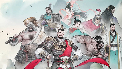 画像ギャラリー No.002のサムネイル画像 / 水墨風で描かれた三国志，タクティクスRPG「神州の戦：三国編」のPVを初公開
