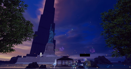 画像ギャラリー No.003のサムネイル画像 / 「楽しみそびれた夏」をVRで満喫しよう。VRChat初心者が，VR機器を使わずに「夏っぽいワールド」を体験してみた