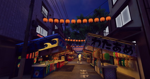 画像ギャラリー No.005のサムネイル画像 / 「楽しみそびれた夏」をVRで満喫しよう。VRChat初心者が，VR機器を使わずに「夏っぽいワールド」を体験してみた