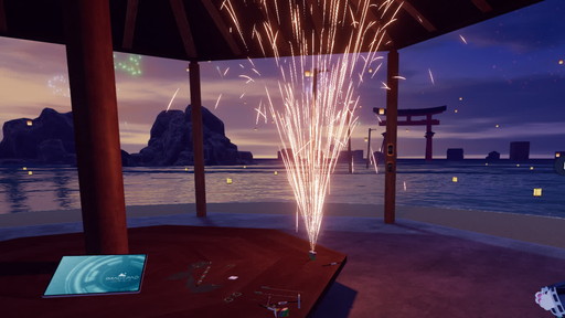 画像ギャラリー No.012のサムネイル画像 / 「楽しみそびれた夏」をVRで満喫しよう。VRChat初心者が，VR機器を使わずに「夏っぽいワールド」を体験してみた