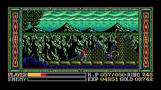 画像ギャラリー No.004のサムネイル画像 / 「EGGコンソール ワンダラーズ フロム イース PC-8801mkIISR」，5月9日配信決定。よりアクション性が高められた「イース」シリーズ3作目