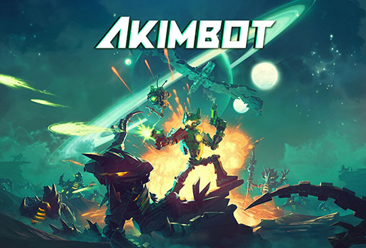 画像ギャラリー No.001のサムネイル画像 / アウトローなロボットが銀河を救う新作アクション「Akimbot」，8月29日に配信決定