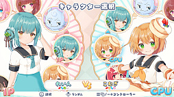 画像ギャラリー No.006のサムネイル画像 / 8人の美少女がお菓子で対戦する落ちものパズル「かしおり」，Steamで配信開始