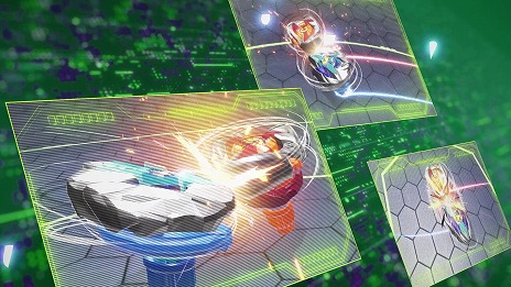 画像ギャラリー No.013のサムネイル画像 / 「ベイブレードエックス XONE」新ギミック「Xダッシュ」を収録したティザー映像が公開に。黒須エクスらアニメのキャラクターも登場