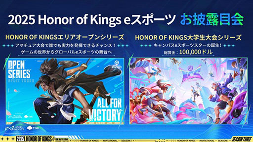 画像ギャラリー No.006のサムネイル画像 / 「Honor of Kings」，6つのリーグ新設など2025年のロードマップが公開に