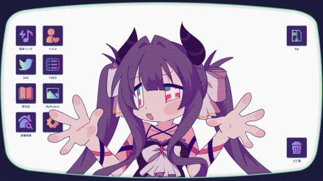 画像ギャラリー No.010のサムネイル画像 / 怪文書を電波ソングに乗せて投稿し，世界を狂わせよう！　新作リズムADV「ゆんゆん電波シンドローム」が発表に