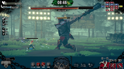 画像ギャラリー No.007のサムネイル画像 / ［プレイレポ］SWERY×SUDA 51によるハードコアアクション「ホテル・バルセロナ」は，過去の自分と共闘するシステムやホラー映画愛が詰まった世界が魅力