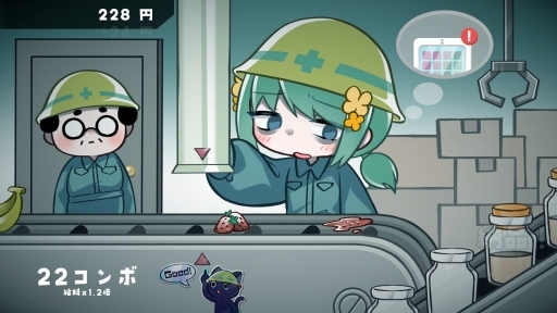 画像ギャラリー No.003のサムネイル画像 / 限界な女の子によるワンダーなお仕事リズムゲーム。ブラックだけどポップでキュートな「キメキャワ♥限界ビートちゃん!!」