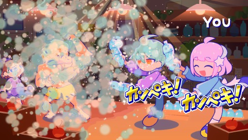 画像ギャラリー No.008のサムネイル画像 / キュートなカジュアルリズムゲーム「Pastel☆Parade」，本日リリース。unity1weekで開発された「Let’s Splash!!」の完全版