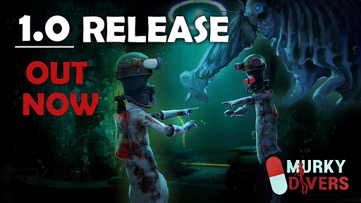 画像ギャラリー No.006のサムネイル画像 / 最大8人の協力プレイに対応した潜水ホラー「Murky Divers」，本日正式リリース。ルームのカスタイマイズ機能や多数の新要素を追加