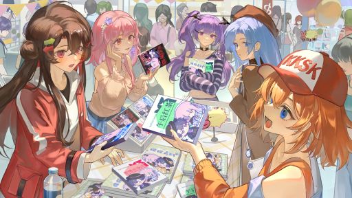 画像ギャラリー No.004のサムネイル画像 / ゲームのなかで同人活動をするSLG「先生、新刊三冊くださいッ！」，早期アクセスをSteamで開始。即売会に参加して，ファンを増やそう