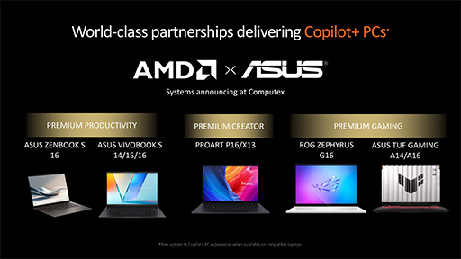 画像ギャラリー No.028のサムネイル画像 / AMD,新世代CPUアーキテクチャ「Zen 5」採用の新型CPU「Ryzen 9000」と「Ryzen AI 300」を発表