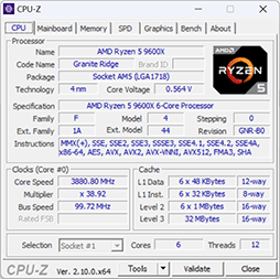 画像ギャラリー No.004のサムネイル画像 / Zen 5世代のミドルクラスCPU「Ryzen 5 9600X」は,6コア級で最高のゲーム性能と電力効率が見どころだ【レビュー】