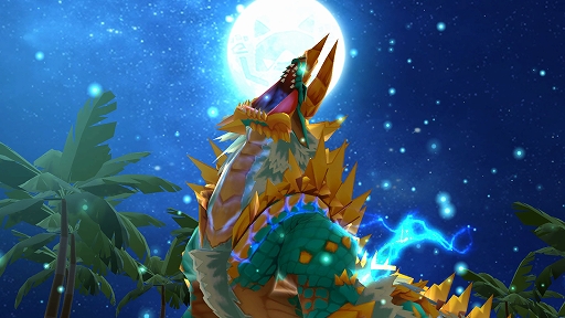 画像ギャラリー No.001のサムネイル画像 / 「モンスターハンターパズル アイルーアイランド」，ジンオウガが登場するイベント「無双の狩人」を開始