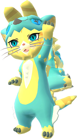 画像ギャラリー No.002のサムネイル画像 / 「モンスターハンターパズル アイルーアイランド」，ジンオウガが登場するイベント「無双の狩人」を開始