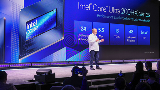 画像ギャラリー No.002のサムネイル画像 / ゲームノートPC向けのハイエンドCPU「Core Ultra 200HX」シリーズが発表。デスクトップPC向けCore Ultra 200も11製品を追加