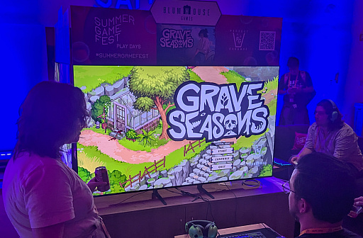 画像ギャラリー No.008のサムネイル画像 / 「Grave Seasons」をプレイアブル体験。2Dグラフィックスのカジュアル系農業シムなのに，おどろおどろしいホラーが忍び寄る